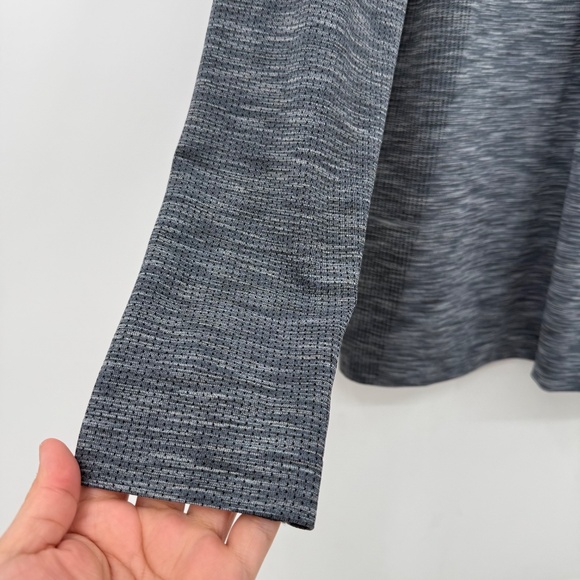 Under Armour 1/2 Zip Pullover Men Medium Blue Heather Long Sleeve Performance - Picture 2 of 11